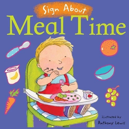 Anthony Lewis Meal Time (Board Book) Sign About (UK IMPORT) - Image 1 of 1
