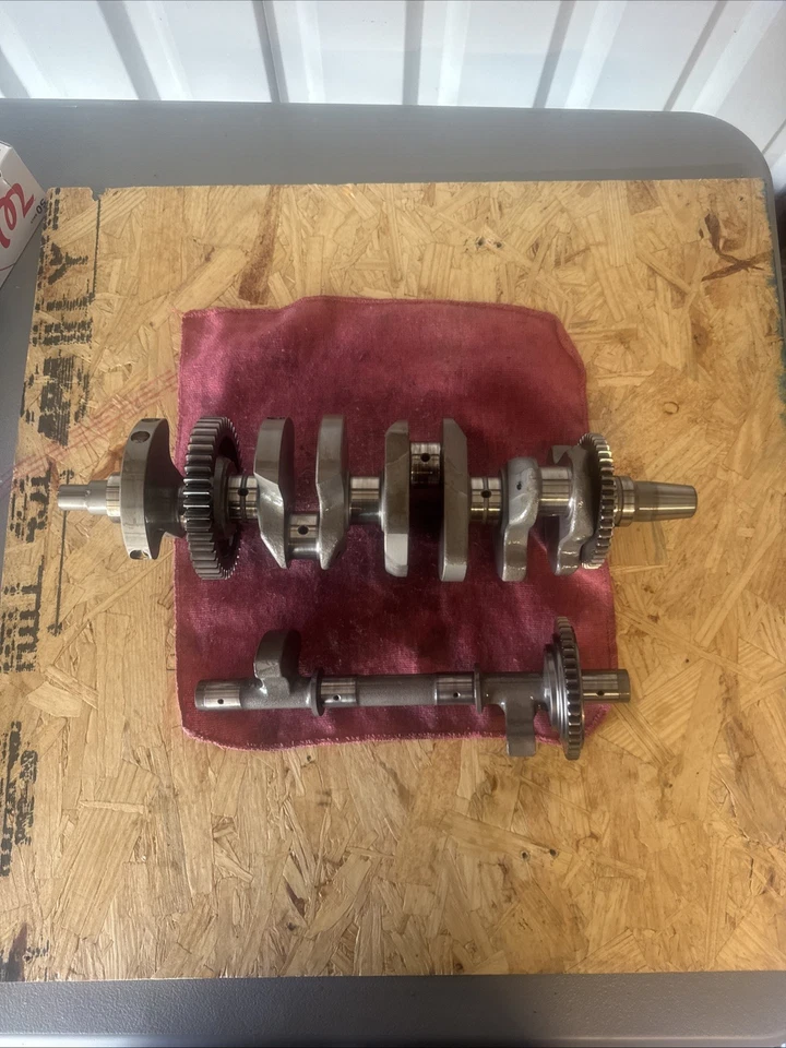 2014 09-14 Yamaha R1 YZFR1 Crankshaft Crank Balancer Shaft Fixable - Image 1 of 4