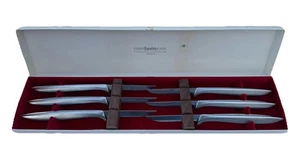 Gerber Legendary Blades Miming Steak Knives Set Of 6 Original Box VINTAGE! NOV25 - Picture 1 of 13