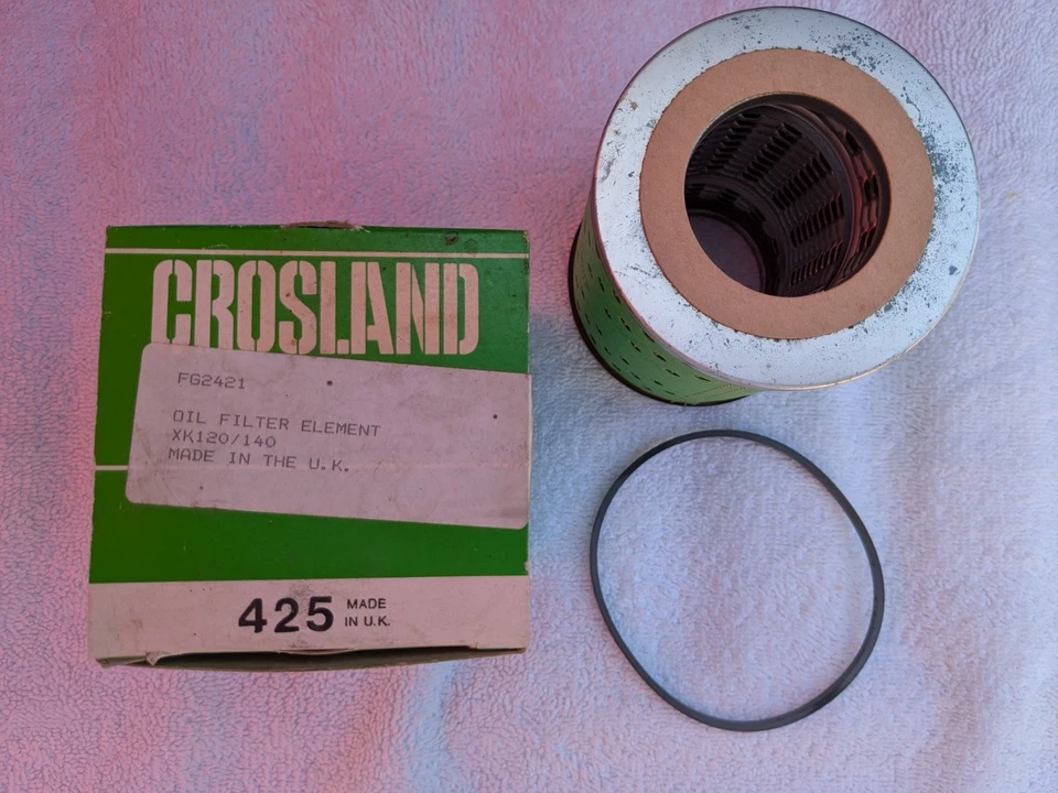 Jaguar XK120-140 NOS Crossland Oil Filter - Image 1 of 1