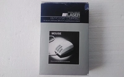 Vintage Personal Computer 3 Button Laser Mouse for IBM PC/XT/AT Floppy Disc VTG - Image 1 of 4