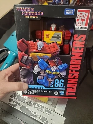 Transformers The Movie Studio Series 86-25 Autobot Blaster & Eject NEW SEALED - Image 1 of 4