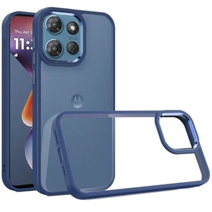 Optical Grade Acrylic Transparent Case for Motorola Moto G 2025 - Blue - Picture 1 of 3