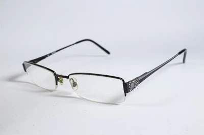 Guess Eyeglasses GU1489ST Womens Black Semi-Rimless Metal Glasses Frames 51 mm - Image 1 of 4