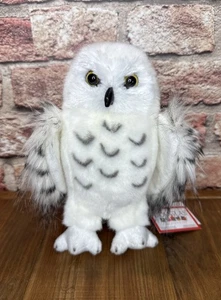 Juguete de peluche Douglas Wizard Snowy Owl 8" blanco seto niño abrazo - Imagen 1 de 10
