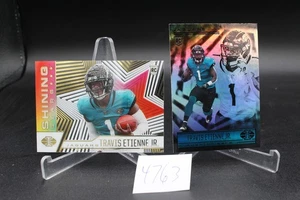 2021 Illusions Shining Stars Travis Etienne #SS-20 & Illusions #71 Rookie - Picture 1 of 2