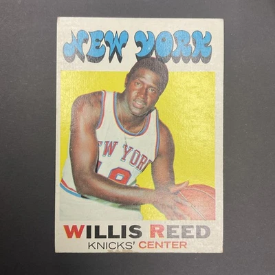 1971-72 Topps Willis Reed #30 New York Knicks - Image 1 of 2