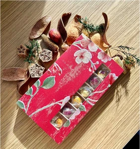 Handcrafted Blooming Flower Tea Gift Set: Organic Herbal Tea Bombs - Picture 1 of 8