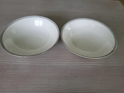 2x Schüsseln Speiseschüsseln Winterling Marktleuthen Bavaria Durchmesser ca 23cm - Bild 1 von 4