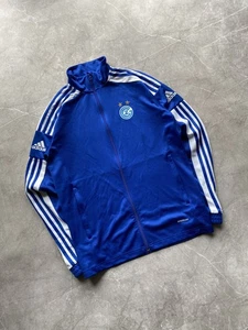 Giacca calcio Adidas 2021 Grasshopper Club Zurigo blu taglia M - Foto 1 di 12