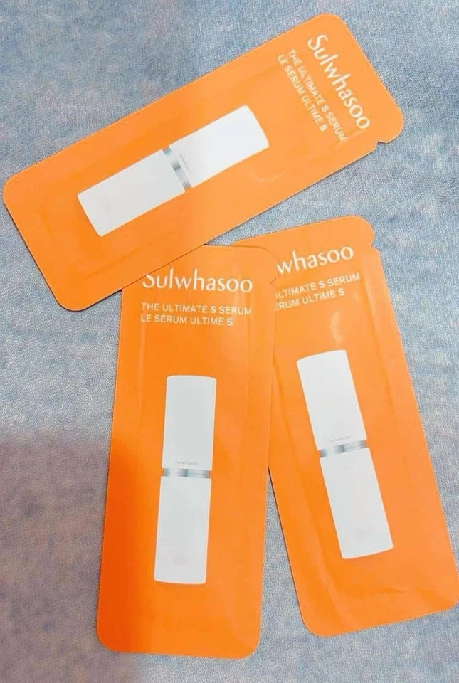 Sulwhasoo The Ultimate S Serum Anti Aging 1ml 0.03oz 100pcs K-Beauty