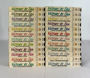Victory at Sea Complete 24 VHS Set WWII Documentary Series NBC Time-Life - Picture 1 of 2