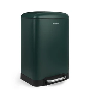 Rechteckiger Küchen Treteimer in Grün 20L Les Collectors Nr 501 Edelstahl stabil - Bild 1 von 8