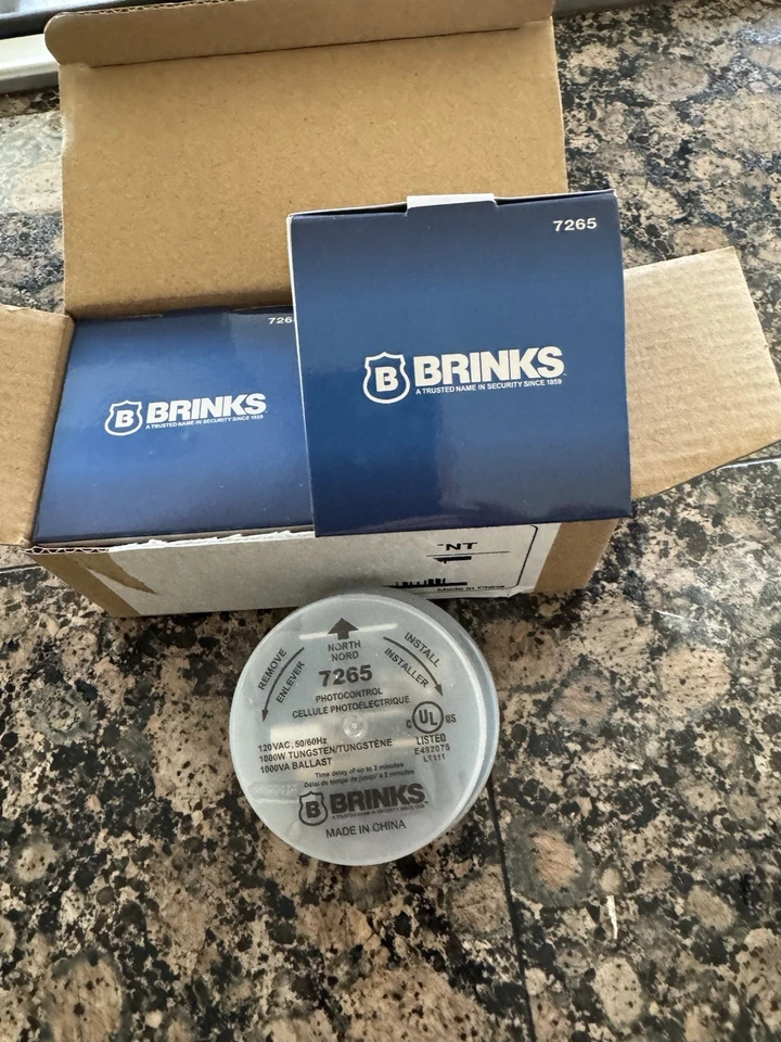 QTY 6 Brinks 7265 Dusk to Dawn Replacement Photo Cell Sensor NEW - Image 1 of 4