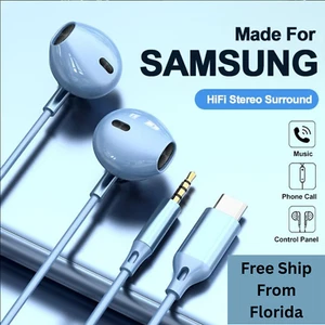 For Samsung/iPhone Headphones USB Type C 3.5mm With Wire Free Ship From Florida - Photo 1 sur 11