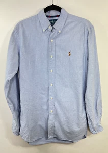 Ralph Lauren Oxford Button Down Hemd Blau Herren Gr. S Classic Fit Langarm - Bild 1 von 7