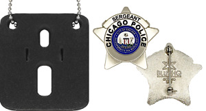 CHILDREN'S CHICAGO POLICE STAR BROOCH: Police Officer(Choose Your Configuration)