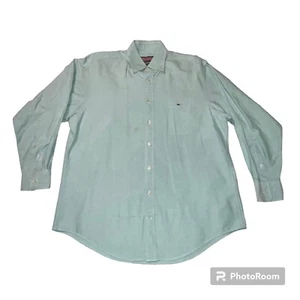 Vineyard Vines Tucker Button Down Shirt Men’s Large Long Sleeves Sea Foam Green - Picture 1 of 8