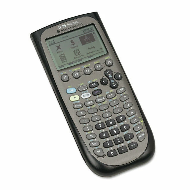 Texas Instruments TI-89 Titanium Graphing Calculator - Black
