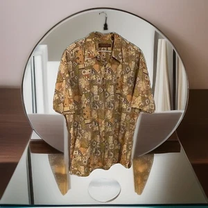 Men’s Tori Richard Large Cotton Lawn Hawaiian Shirt - Picture 1 of 12