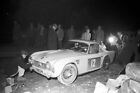 John Sprinzel & Willy Cave, Triumph TR4 Rally Car 1962 Motor Racing Old Photo 3