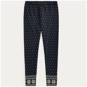 Polo Ralph Lauren Polka-Dot Stretch Jersey Legging Sz XL youth (16) NWT - Picture 1 of 3