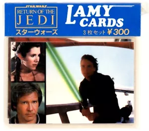 Return of the Jedi 1983 Star Wars Yamakatsu Lamy Cards Sealed Pack P1 - Picture 1 of 2