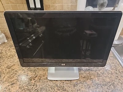 HP 2009M Glossy Screen 20” LCD Monitor 1600 x 900 DVI VGA - Image 1 of 4