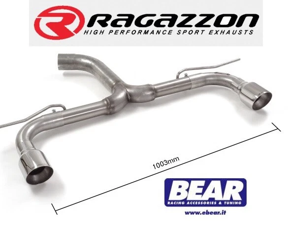 SCARICO SPORTIVO RAGAZZON VOLKSWAGEN GOLF 7.5  2.0 GTI - GTI TCR - Immagine 1 di 1