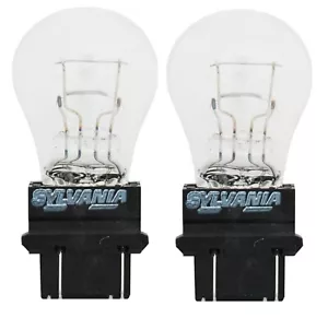 Sylvania Long Life 3057 27/6.7W Two Bulbs Rear Turn Signal Park Replacement Fit - Picture 1 of 8