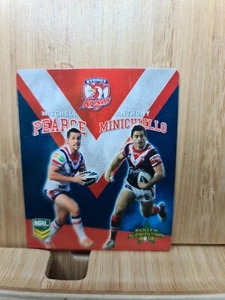 MITCHELL PEARCE / ANTHONY MINICHIELLO🏆2013 #46 NRL Footy Superstars Tazo - Picture 1 of 2