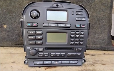 2003-2008 JAGUAR S-TYPE AUDIO RADIO FM AM NAVIGATION SYSTEM W/SCREEN  HVAC OEM - Image 1 of 4