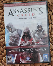 Assassins Creed 1 & 2: Ultimate Collection (PC DVD-ROM) Set - Sealed