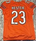 DEVIN HESTER SIGNED JERSEY CHICAGO BEARS HOF 24 BECKETT COA