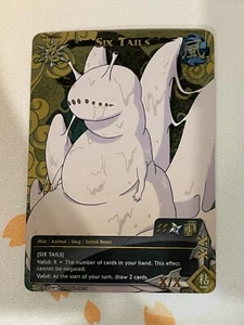 Naruto CCG, Six Tails, 1143, 1st Edition, VLP, Foil - Bild 1 von 2
