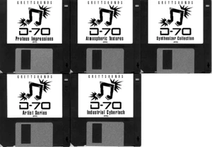 Greytsounds (Roland) D-70 Synth Patches - 5 Bank Set - Picture 1 of 1