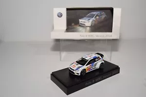 B6 1:43 IXO VW VOLKSWAGEN POLO R WRC VERSION 2014 #2 LATVALA ANTTILA DEALER MIB - Picture 1 of 17