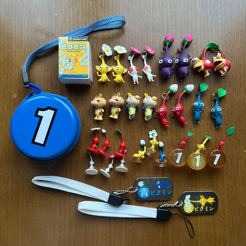 Pikmin Figure Mascot Toys Nintendo collection Olimar strap Cover
