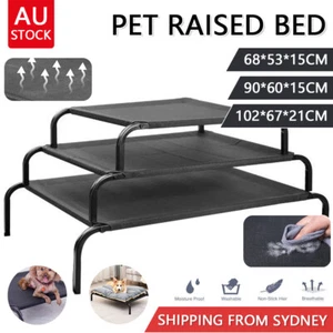 Heavy Duty Pet Raised Bed Elevated Trampoline Hammock Cat Dog Raised Deluxe AU - Picture 1 of 15