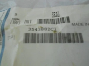 INTERNATIONAL 3543882C1 3/4 C-PLATE SEAL FOR A/C COMPRESSOR HOSE, PACK OF 5 - Picture 1 of 3