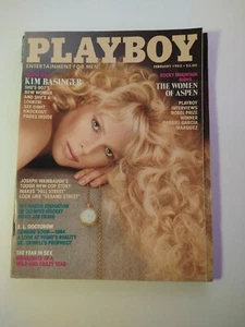 FEB 1983, PLAYBOY ENTERTAINMENT - KIM BASINGER / GABRIEL GARCIA MARQUEZ - Imagen 1 de 12
