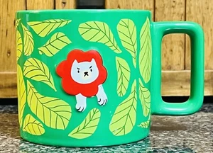 Starbucks Artist Collaboration Series Monyee Chau Green Ceramic Mug 2024 - Picture 1 of 7