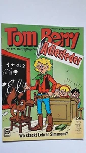 Tom Berry n.o 175 de 1972 con pluma de águila - TOP Z1 Funny Western Comicheft Pabel - Imagen 1 de 3