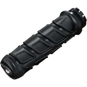 Kuryakyn Gloss 1" Black Kinetic™ Grips 6373 - Picture 1 of 3