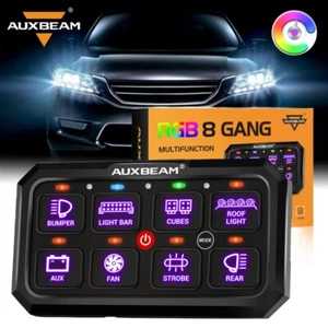 AUXBEAM RB80 RGB Switch Panel Toggle Momentary Pulsed For 2016-2021 Honda Civic - Bild 1 von 12