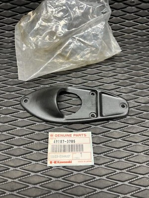 Cubierta de salida de escape Kawasaki Jetski 650sx nos 49107-3705 cubierta de tubo de escape 87-90 Foto 1 de 2
