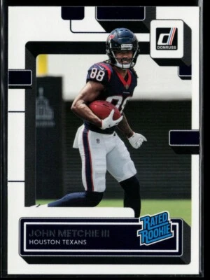 2022 Donruss #317 John Metchie III RC - Image 1 of 2