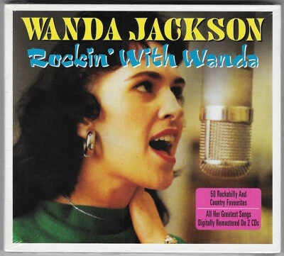 Wanda Jackson - Rockin' With Wanda - Best Of 2CD - 2013 - Digipak - Neu - OVP - - Bild 1 von 2