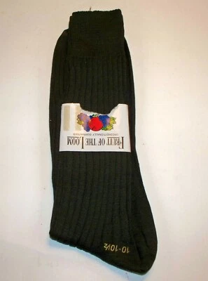 NOVAS Meias Calças Masculinas Crew Tamanho 10-10.1/2 & 11-11.1/2 Verde Cinza A5 - Imagem 1 de 4