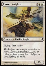 Magic the Gathering MTG Plover Knights (35) Lorwyn   LP